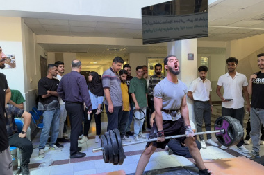برگزاری مسابقات پاورلیفتینگ در دانشگاه جهرم