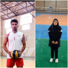 کسب مقام در دو بخش دختران و پسران در مسابقات والیبال همگانی کشور