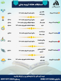 برگزاری مسابقات ورزشی به مناسبت هفته تربیت بدنی در دانشگاه جهرم