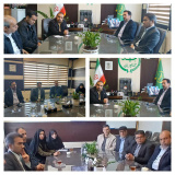 برگزاری نشست فوق العاده معاون دانشجویی و فرهنگی دانشگاه جهرم  و برخی از مسئولان با مدیریت جهاد کشاورزی شهرستان جهت هم افزایی و بررسی مسائل دانشگاه