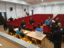 بازدید رئیس و اعضای هیات رئیسه دانشگاه، از محل انتخابات شورای صنفی کارکنان دانشگاه جهرم