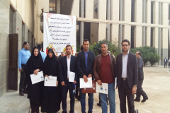 حضور کارکنان حوزه دانشجویی دانشگاه جهرم درگردهمایی  منطقه ۷ کشور در بوشهر
