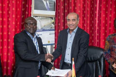 امضاء تفاهم همکاری های علمی دانشگاهی بین دانشگاه تاکورادی غنا و دانشگاه جهرم در زمینه تحقیقات کشاورزی