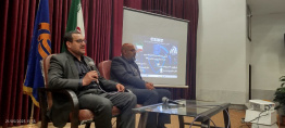نشست علمی رئیس مرکز امنیت فضای مجازی فارس(افتا) در دانشگاه جهرم