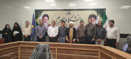 نشست علمی با حضور عضو هیات علمی دانشگاه بردفورد انگلستان در دانشگاه جهرم