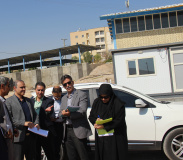 حضور مدیر عمرانی سازمان برنامه و بودجه کشور در دانشگاه جهرم